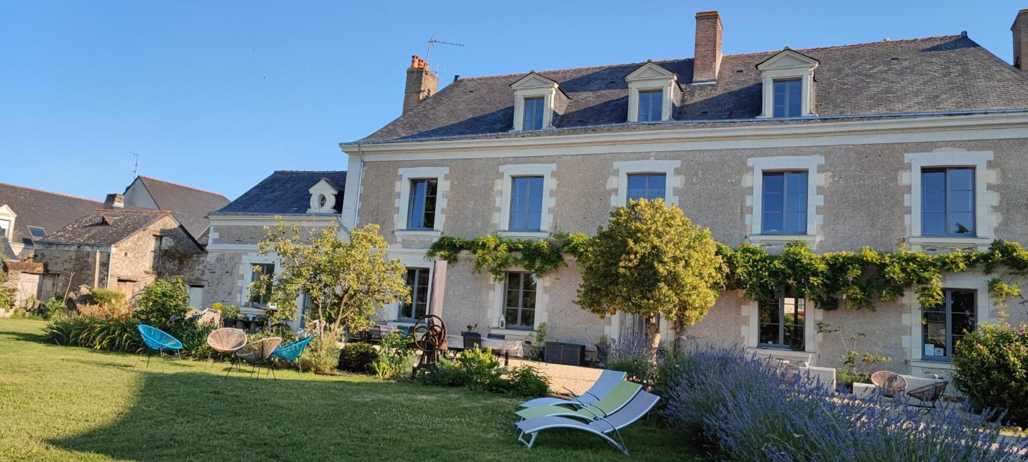 Bed and Breakfast La Demeure De L'Aubance Saint-Mélaine-sur-Aubance Exteriér fotografie